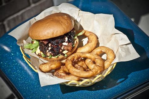 Burger dive - Oct 27, 2023 · Bay Street Burger Dive. With a name like Burger Dive, the burgers had better be good. And they are. Chef Nick O’Leary, who has a long résumé working at some finer dining restaurants in town ... 